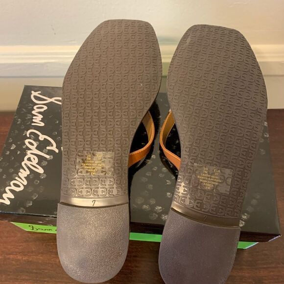 Sam Edelman abbey leather upper flip flop size 9 new - Picture 8 of 12